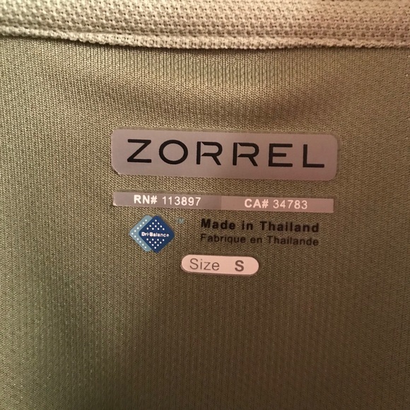 Women’s Small Zorrel Syntrel 1/4 Zip Shirts - Picture 4 of 13